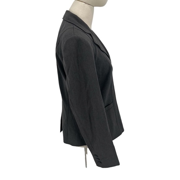 Rafaella Gray Single Breasted Blazer Size 10 Women’s - Picture 5 of 6